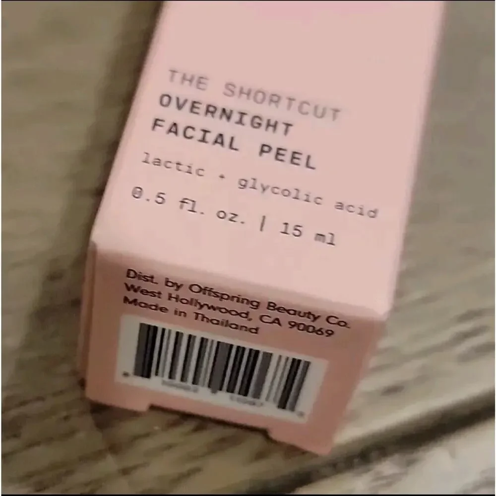 Versed The Shortcut Overnight Peel Mini 0.5 oz AHA Retinol Exfoliant NIB